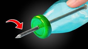 Положите Гвоздь в стеклянную бутылку! Я Никогда Раньше Не Видел Такого Гениального Изобретения!