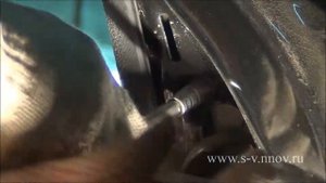 Волга Сайбер демонтаж зеркала заднего вида наружного