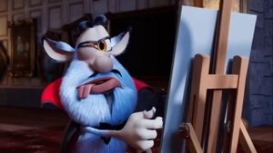 Буба и зеркало. Анимация