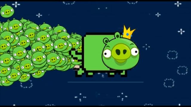 NYAN CAT PIGS ANGRY BIRDS