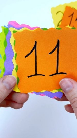 Обратный Счёт для Детей! Учимся считать от 20 до 1!