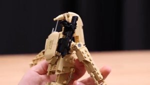 8 LEGO Star Wars Battle Droid with STAP REVIEW _ Set 75428 (360p)