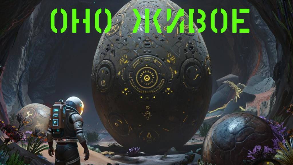 No Man's Sky Живой корабль.