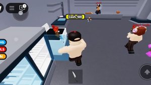 игра roblox и я там играю за повара😂😂😂😜
