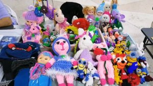 Познакомимся- Краткий обзор моих вязаных игрушек.