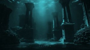 Dark Ambient Underwater Post - Apocalyptic Drone, Deep Sound, ASMR, Relaxation, Atlantis