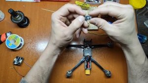 13.Сборка складного квадрокоптера на F7 под AINAV, с GPS,  бюджет!!!