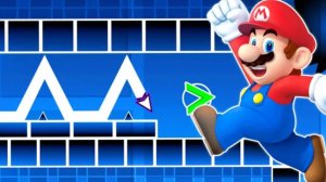 Пробуем за МАРИО - Overlord / Geometry Dash