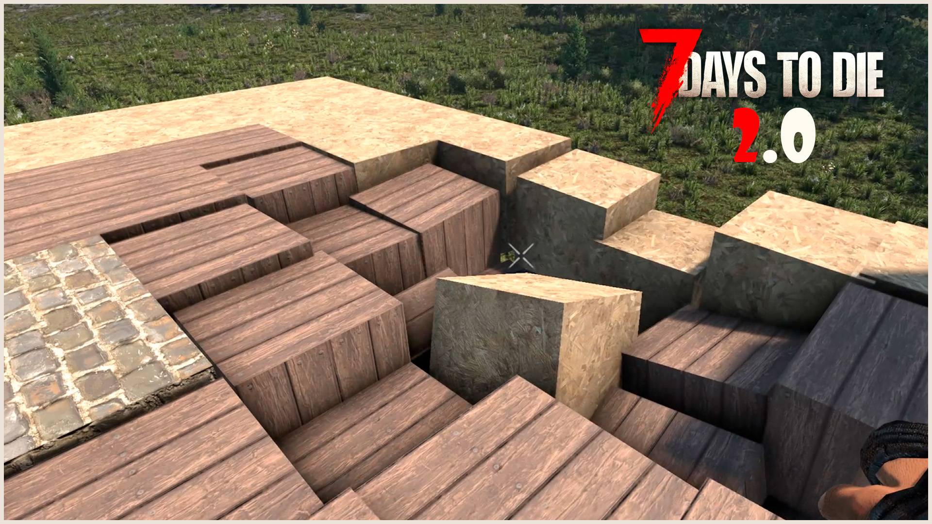 Прохождение 7 Days To Die 2.0 #6 Строитель 100 LVLa