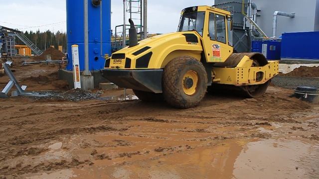 Грунтовый каток BOMAG BW 219 D-4 компании Техоптимум.