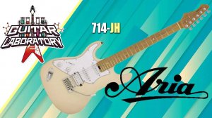 Электрогитара ARIA 714-JH MBWH (доступный вариант с необычным дизайном)