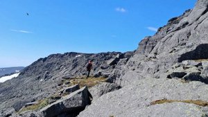 подъём на хребет Тахтарвумчорр