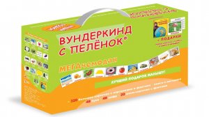 Мегачемодан развивающих карточек