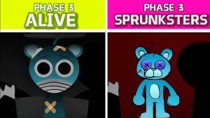 INCREDIBOX SPRUNKI PH3💀 | DEFINITIVE ALIVE vs SPRUNKSTERS! 👥 ДВЕ РЕАЛЬНОСТИ! #сезонконтентаRUTUBE