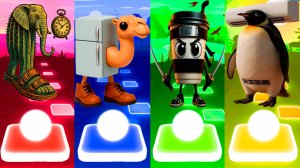 ЛИРИЛИ ЛАРИЛА 🆚 ФРИГО КАМЕЛО 🆚 КАПУЧИНО АССАСИНО 🆚 ПИНГВИНАТОР ТЕРМОРЕГУЛЯТОР | Tiles Hop №70