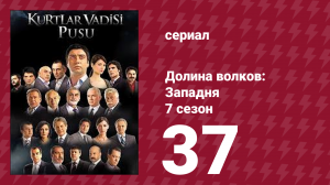 Долина волков: Западня 7 сезон 37 серия (сериал, 2009)