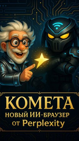 Comet: Новый ИИ-браузер, самостоятельно бронирующий и заказывающий!