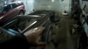 уаз 3303 самосвал. крепеж надрамника готов