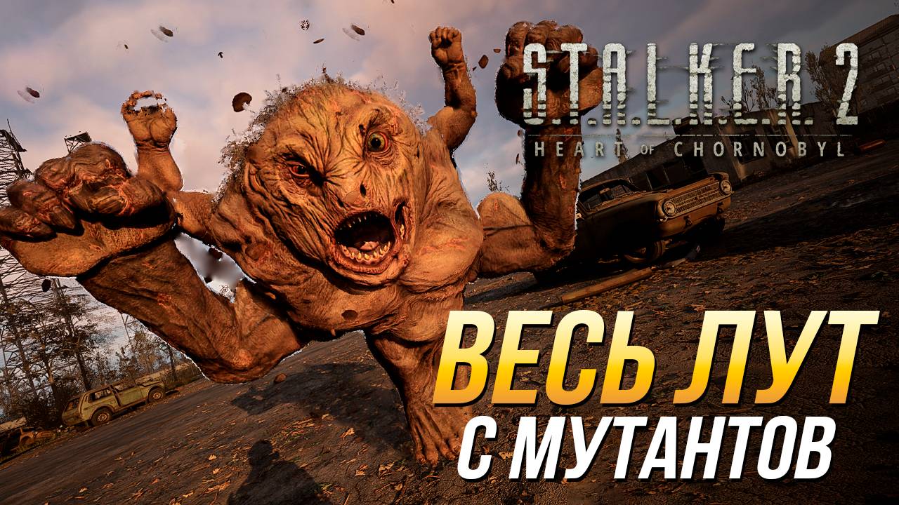 S.T.A.L.K.E.R. 2  - Весь лут с мутантов