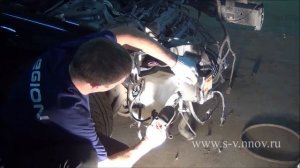 Волга Сайбер демонтаж бачка стеклоомывателя 04805301АЕ .