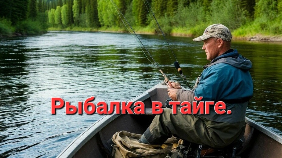 РЫБАЛКА В ТАЙГЕ С НОЧЕВКОЙ. ЧАСТЬ1.