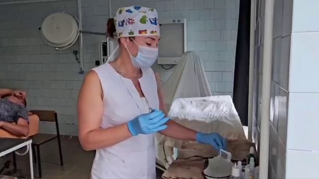 Васильченко Людмила Александровна, медицинская сестра Днепрорудненской центральной районной больницы смотреть онлайн