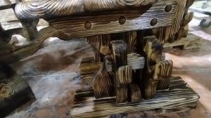 Сказочный набор Сварог из массива дерева под старину