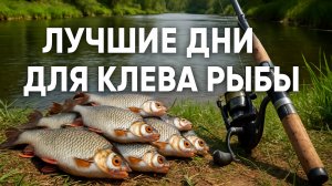 Не пропусти! В эти дни рыба клюёт как бешеная! Прогноз клёва с 15 по 31 июля!