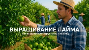 Как выращивают лайм на продажу? 🍋