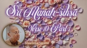 Е.С. ШИВАРАМА СВАМИ - Стих 10.1. Семинар Манах-шикша, ноябрь 2024.