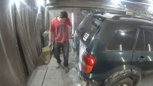 Покраска #влог #гараж #малярка #покраска #покраскаавто #rav4 #раф4