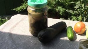 Маринованные кабачки (быстрые) + малосольные огурцы