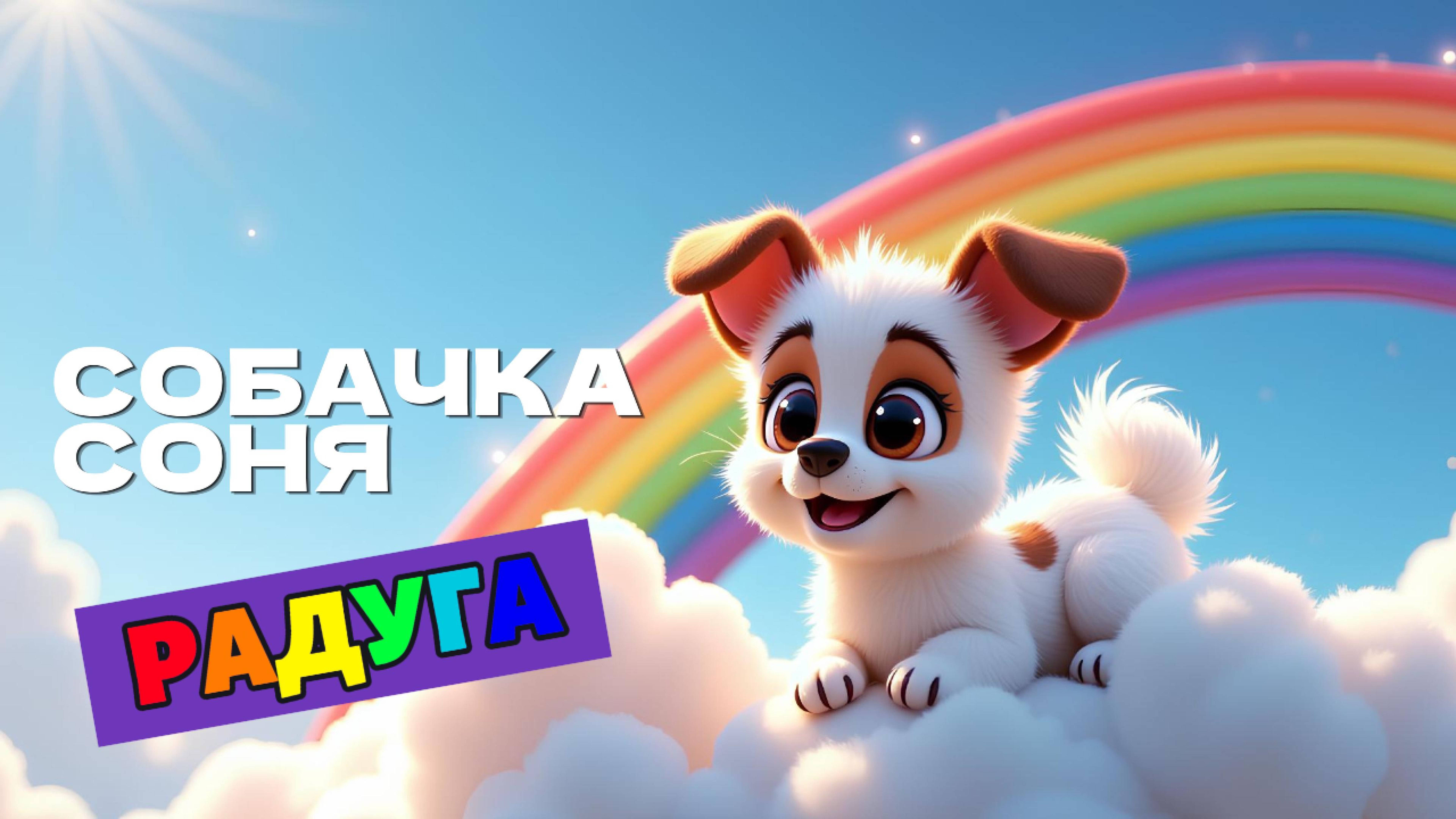 🌈 РАДУГА | Мультфильм про умную собачку Соню 🐶
