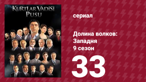 Долина волков: Западня 9 сезон 33 серия (сериал, 2010)