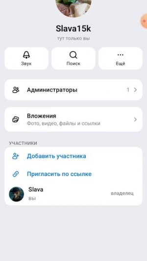 У меня появилась группа в Max