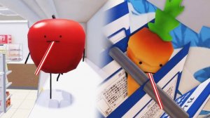 🍎🥕 ФРУКТО-ОВОЩНОЙ ХАОС! Прятки и Juice Party с Apple и Carrot в Secret Staycation [Roblox] 😂💥