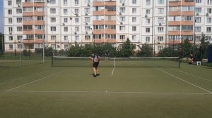 12.07.2025. Высшая лига. Лидер. М.Котюков - В.Стюфляев 2-0 (6-2; 6-3)