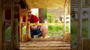 Лежанка для собаки из поддонов