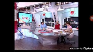 Начало и конец программы "Утро на 5"(5 канал,15.02.2013)