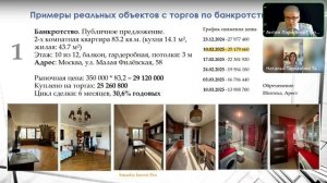 Задумываетесь о покупке недвижимости с торгов? Мечтаете о выгодном вложении? Тогда смотрите.