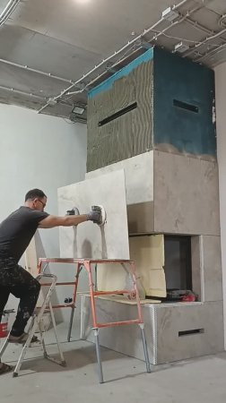 Облицовка Камина Керамогранит 1600/800