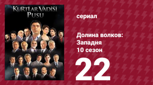 Долина волков: Западня 10 сезон 27 серия (сериал, 2010)