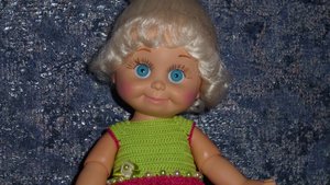 Авторские 💖вязаные наряды👗 для кукол Galoob Baby 💞Face (34 см)