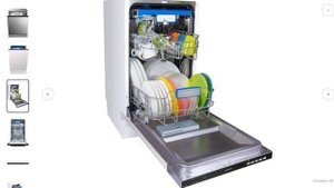 ТОП-7. Лучшие встраиваемые посудомоечные машины 45 см. Рейтинг