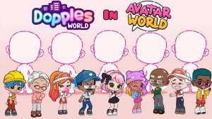 Магия Dopples World в Avatar World ✨