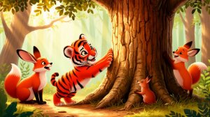 Про доброго тигренка Рыжика. аудиосказку читает Олег Казанцев