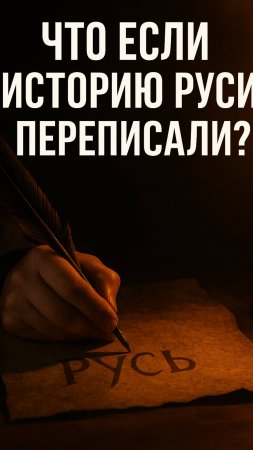 Историю Руси переписали? #русь #рюрик #древняярусь #история #племена #альтернативнаяистория