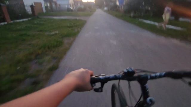 первое видео от первого лица,стант по району