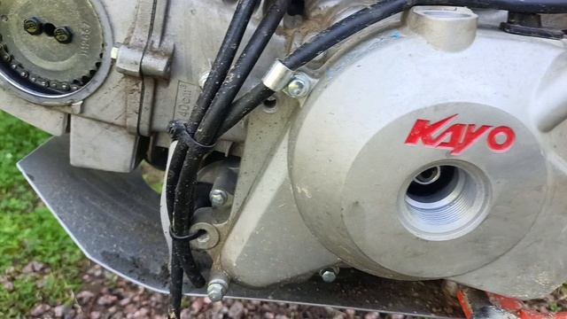 Kayo TT140em регулировка клапанов