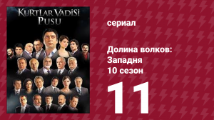 Долина волков: Западня 10 сезон 11 серия (сериал, 2010)